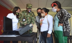 Esta entrega se hace en el marco del programa ‘Fe en Colombia’ del Ejército Nacional.