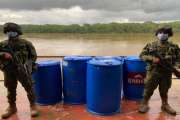 Armada Nacional incautó 1.720 galones de gasolina ilegal en Caquetá